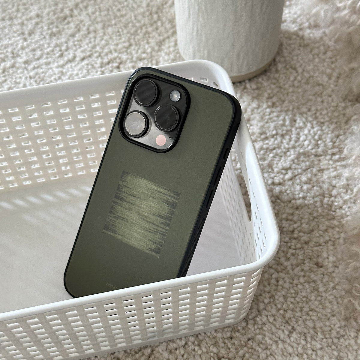 Olive Green Phone Case-FI024AC