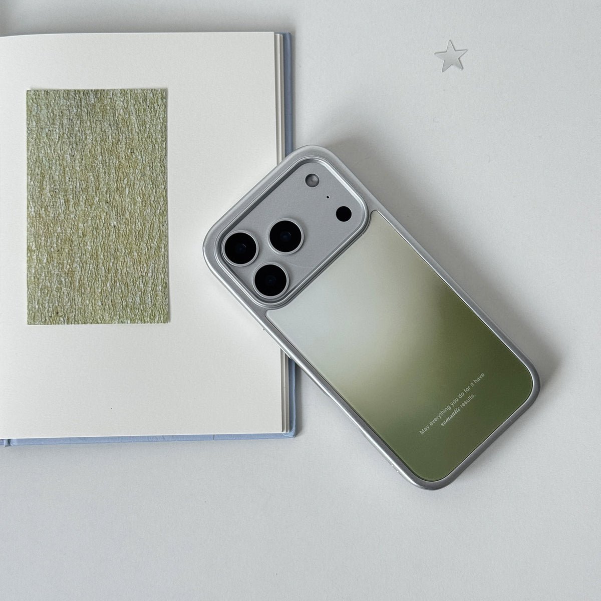 Matcha Green Gradient Phone Case-FI003G