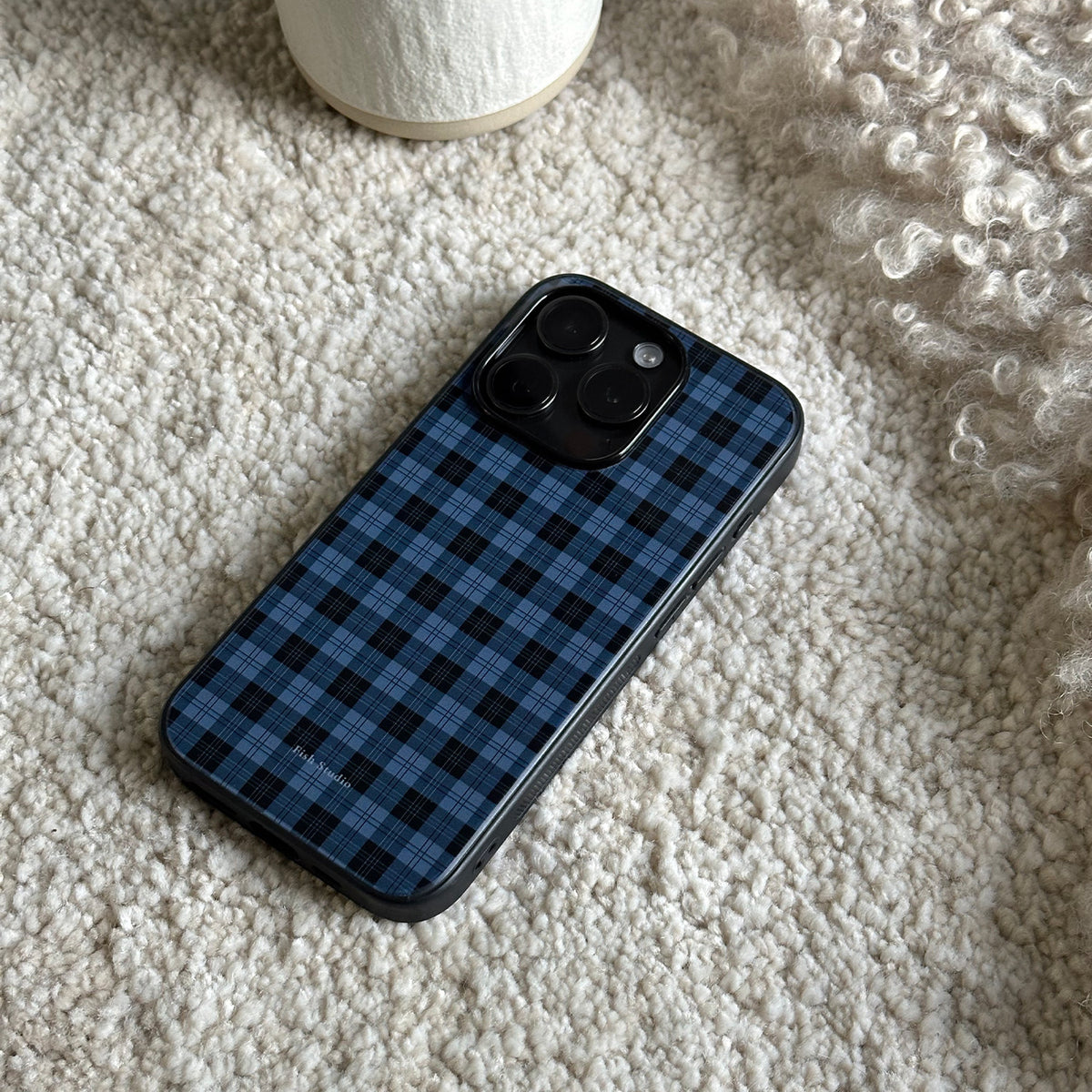 Vintage Plaid Phone Case-FI009AC