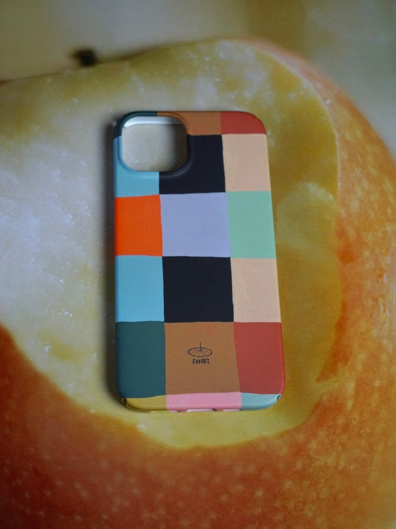 Minimalist Color Plaid Phone Case