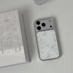 Grey Floral Ink Phone Case-FI018AC