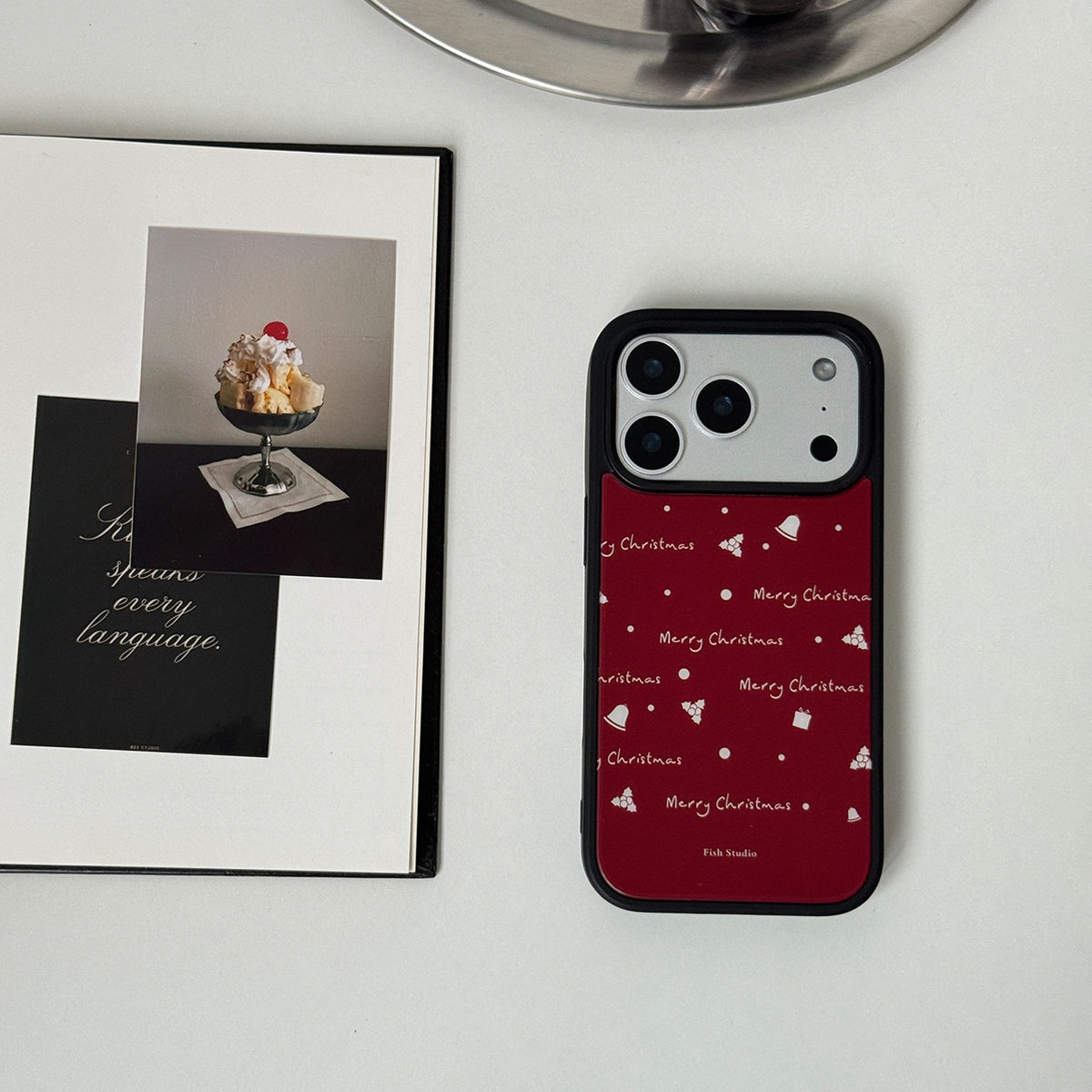 Minimalist Christmas Pattern Phone Case-FI017AC