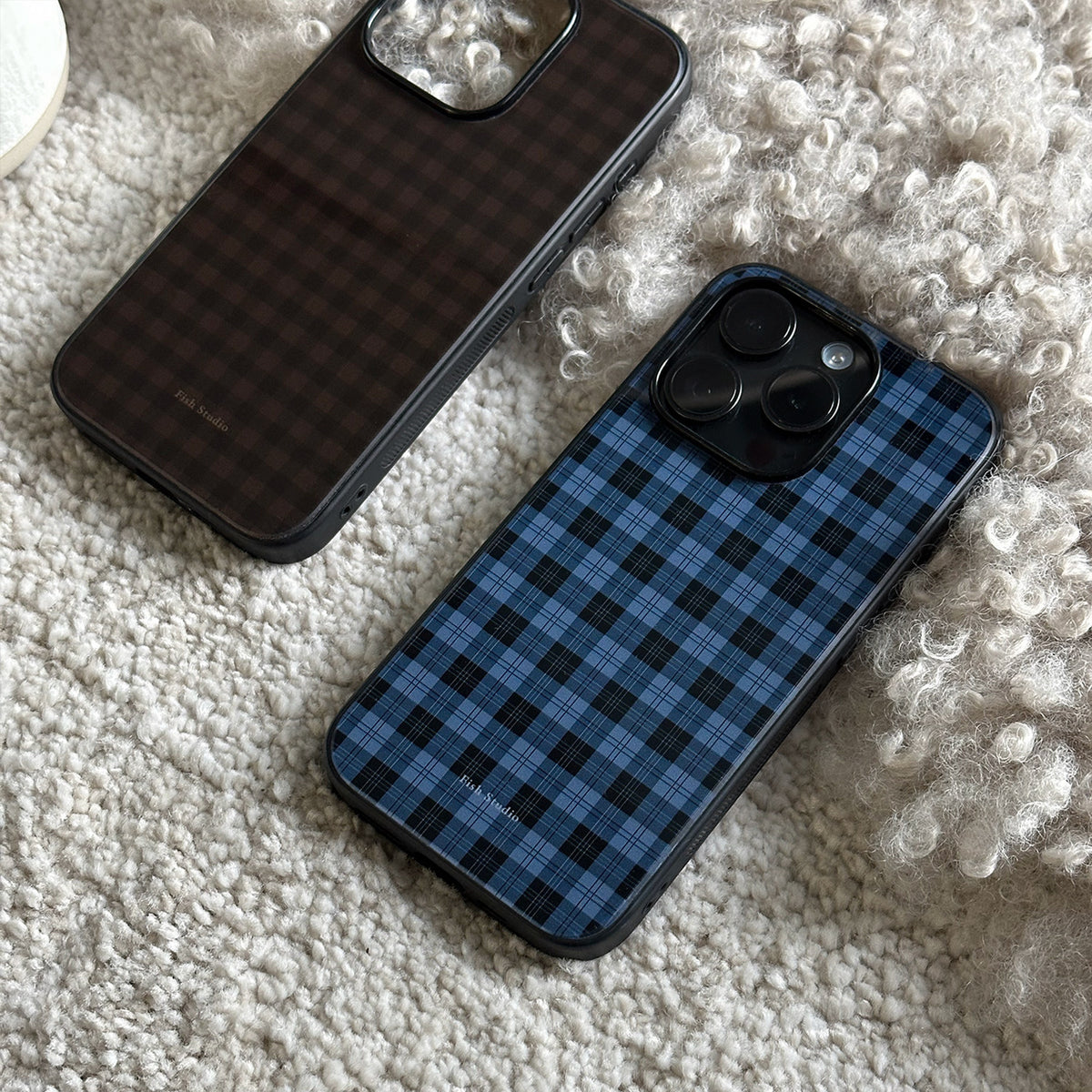 Vintage Plaid Phone Case-FI009AC