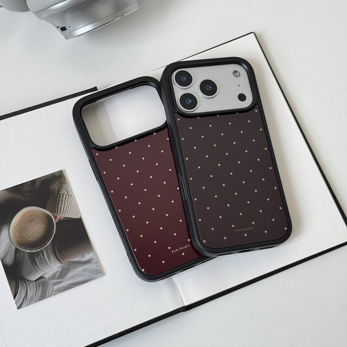Vintage Polka Dot Phone Case-FI015AC