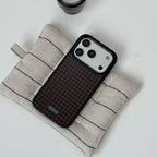 Retro Plaid & Grid Phone Case-FI008AC