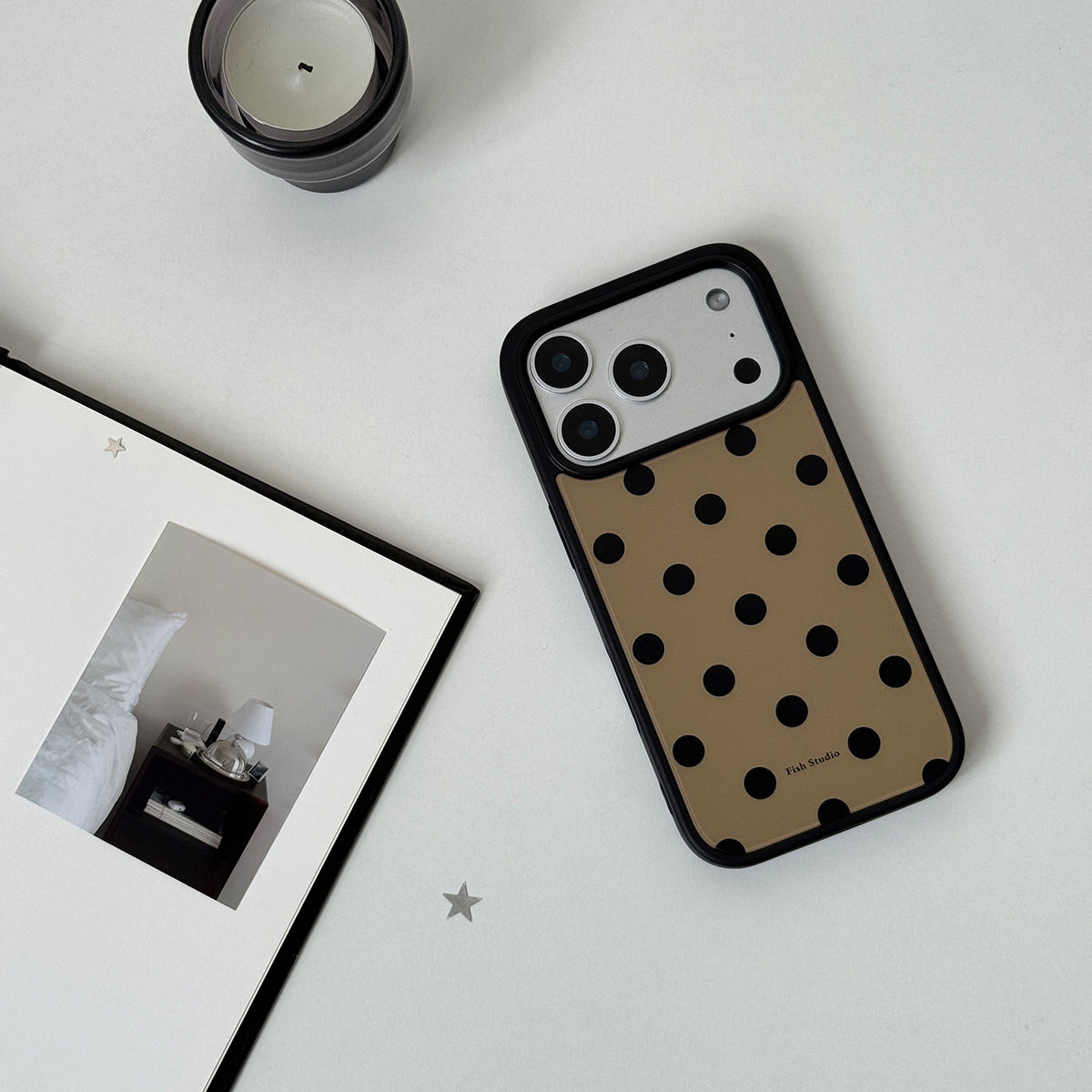 Vintage Polka Dot Phone Case-FI015AC