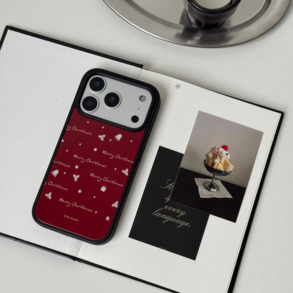 Minimalist Christmas Pattern Phone Case-FI017AC