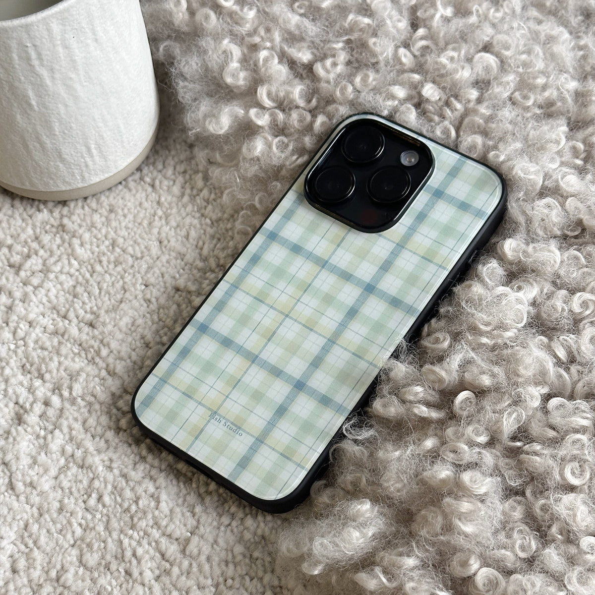Vintage Plaid Phone Case-FI009AC