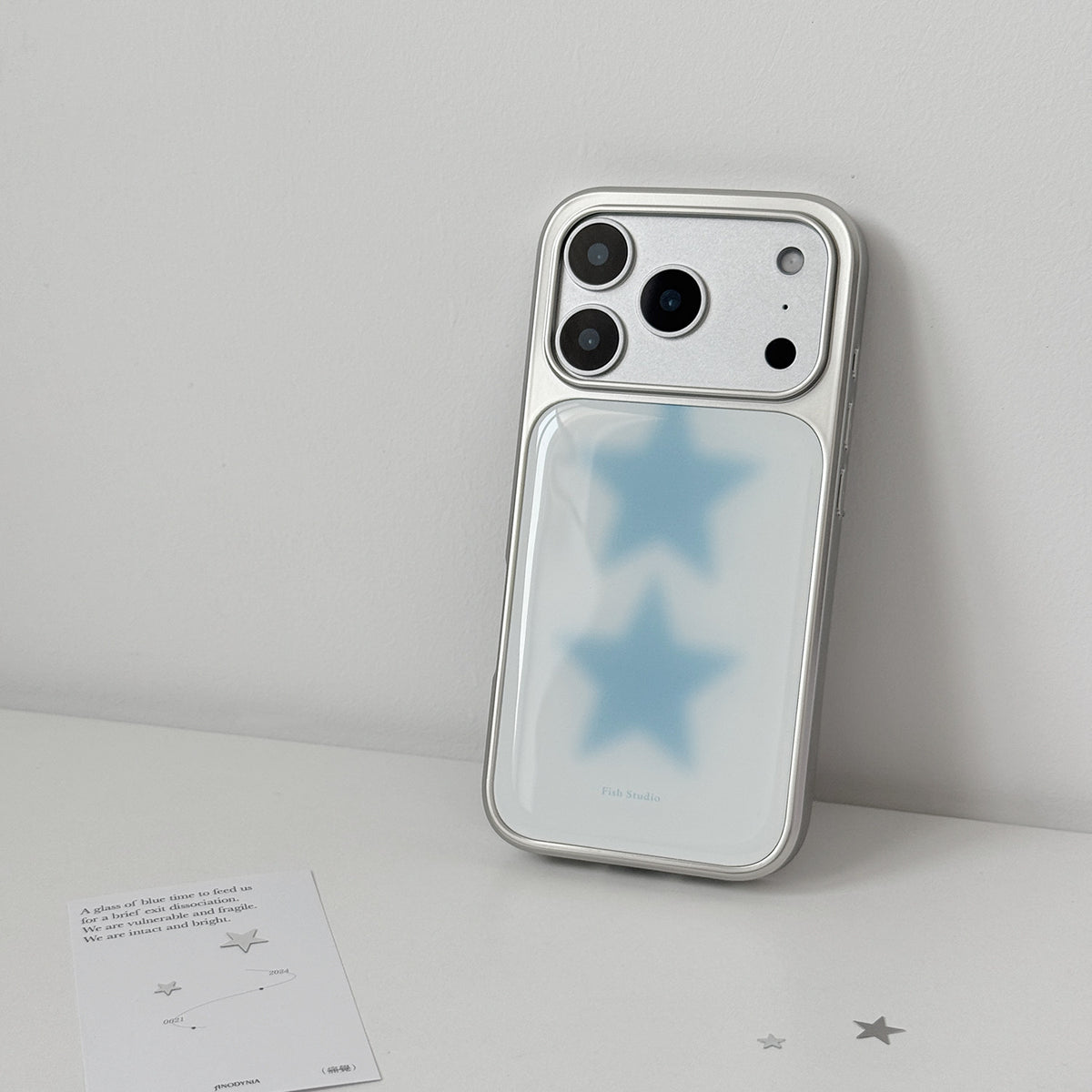 Epoxy Resin Star Phone Case-FI012R
