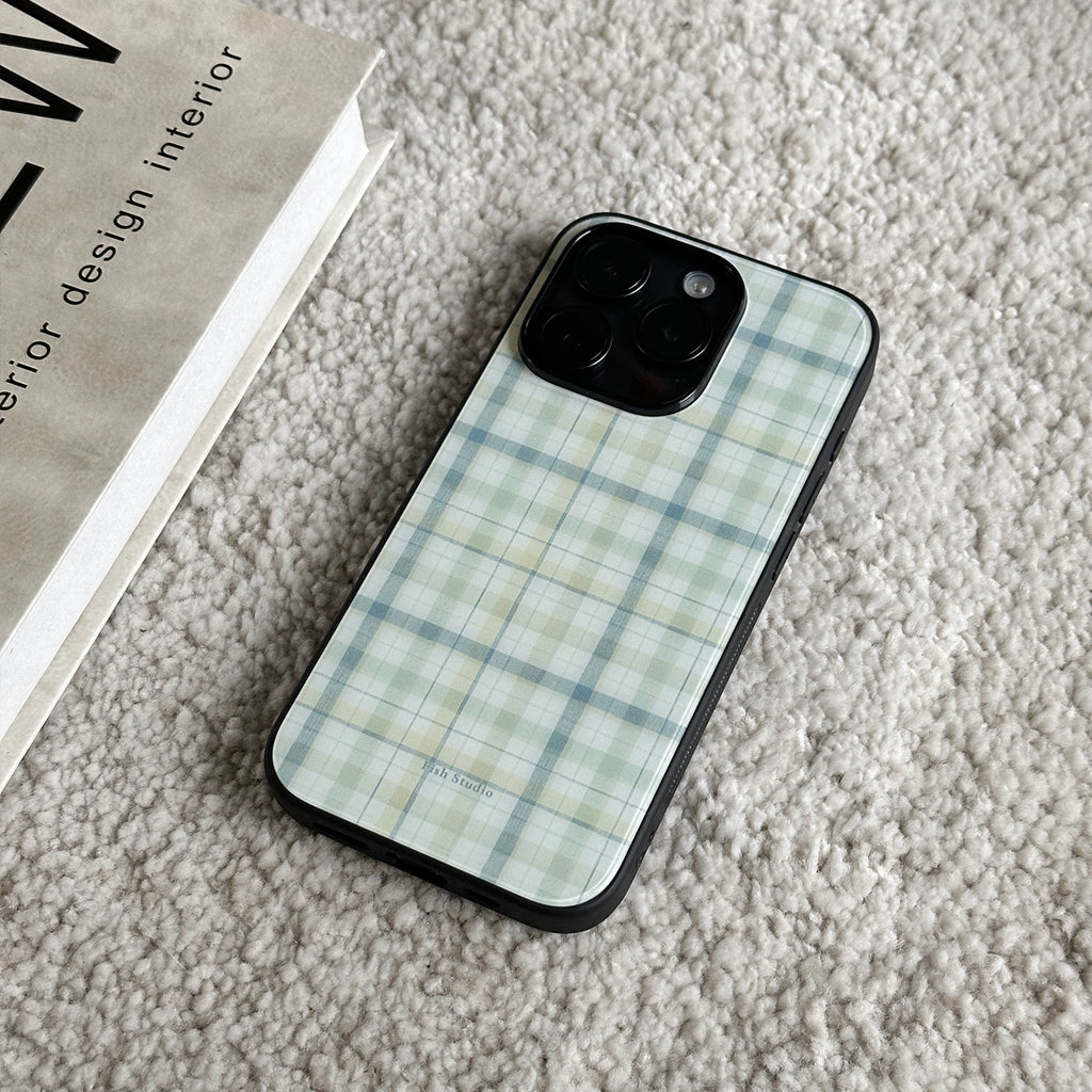Vintage Plaid Phone Case-FI009AC