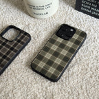 Vintage Plaid Phone Case-FI009AC