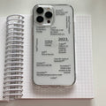 Minimalist「Miss you」Phone Case - Aesthetic Poem & Quote Soft TPU - BYY
