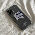 Aesthetic “I'm” Phone Case with MBTI Label Grip Stand - BYY