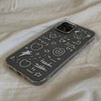 Cute Hand-Drawn Puppy Illustration Phone Case MagSafe - BYY