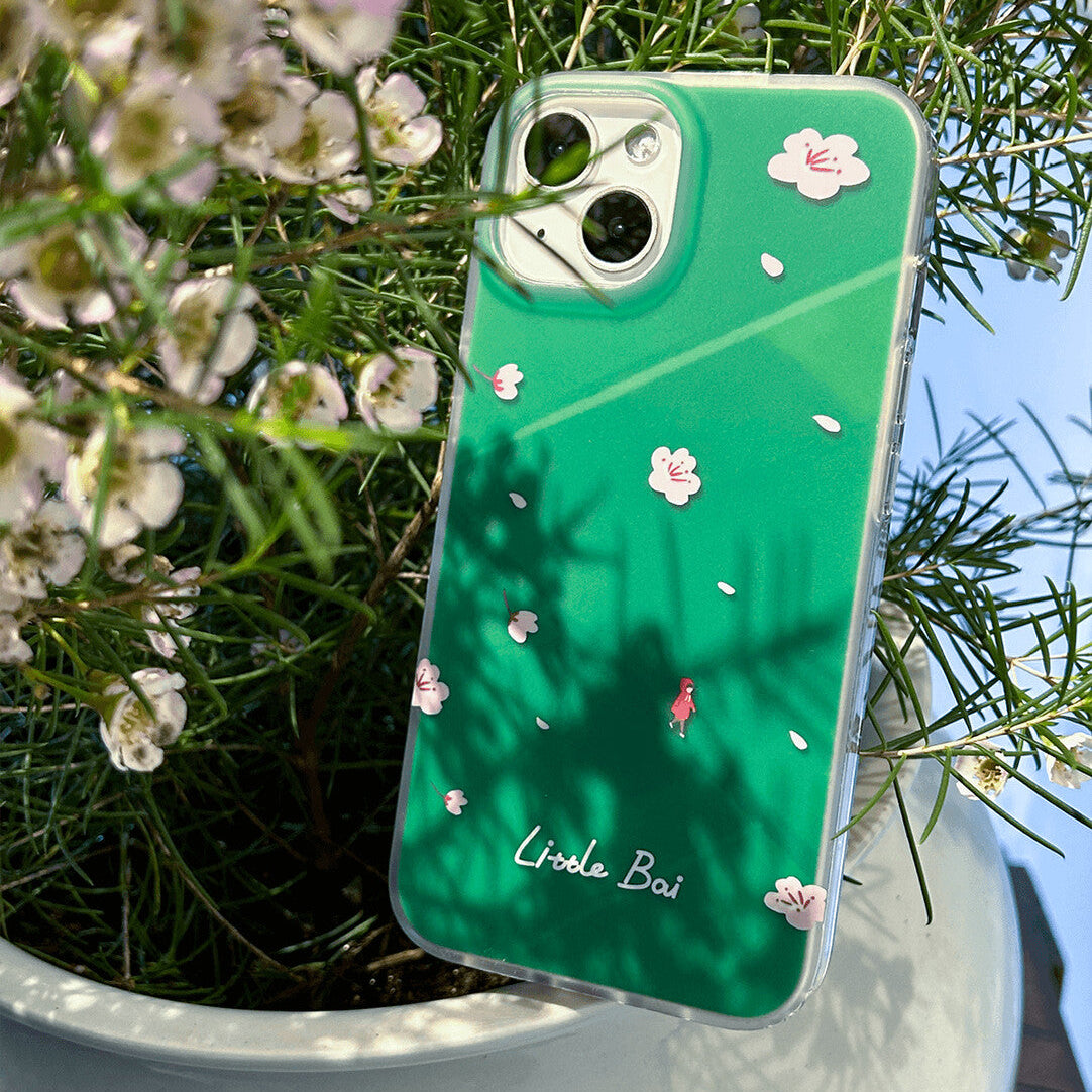 Cherry Blossoms in the Wind Phone Case - LB0015IMD