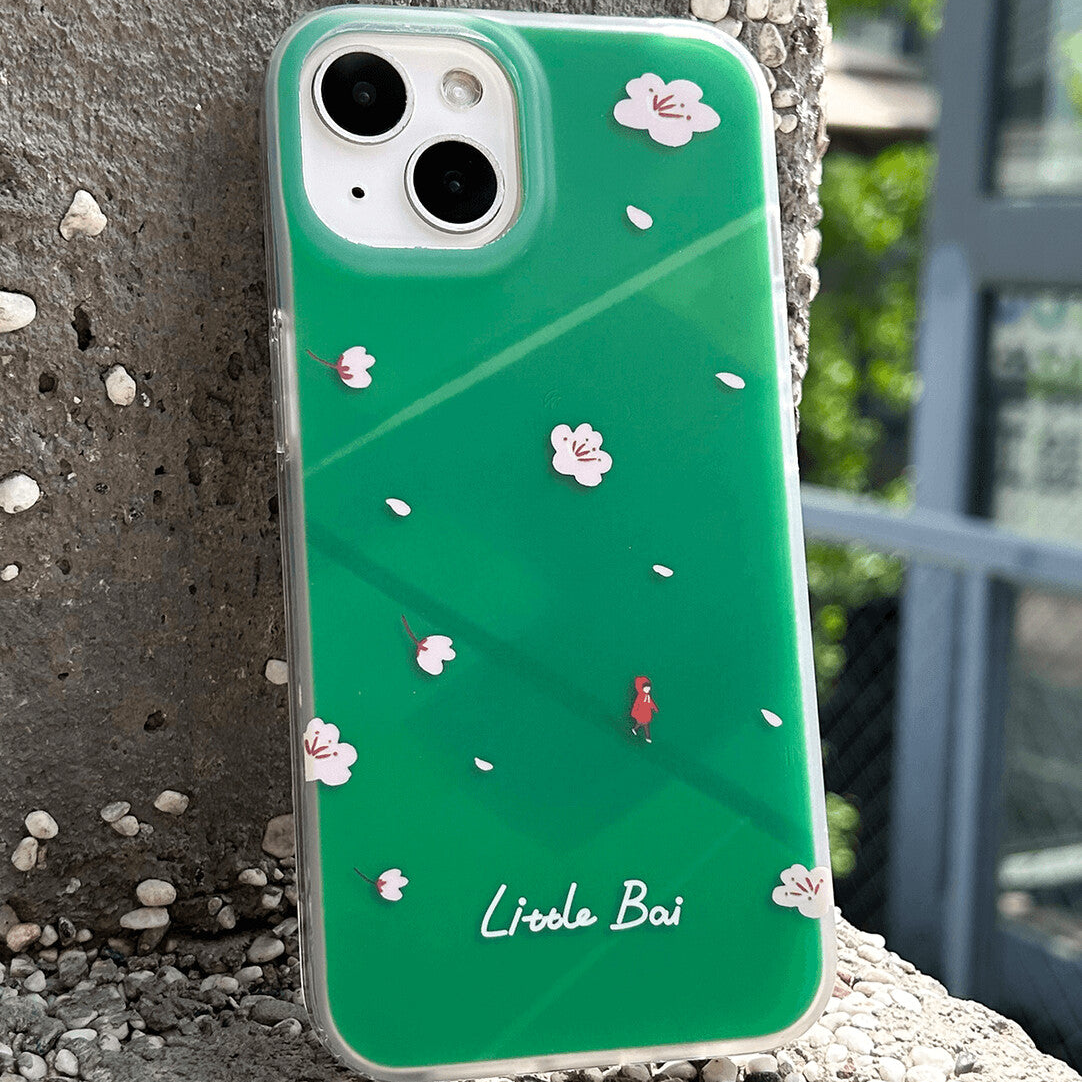 Cherry Blossoms in the Wind Phone Case - LB0015IMD