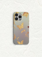 Chinoiserie Golden Branch & Butterfly Phone Case Film Print-GY