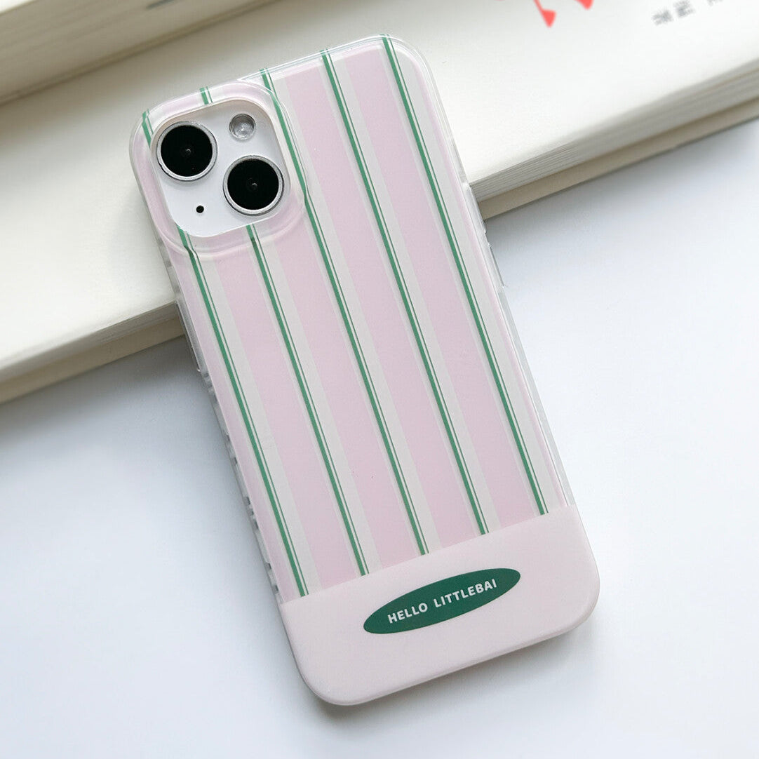 Pink Stripes Phone Case - LB0009IMD