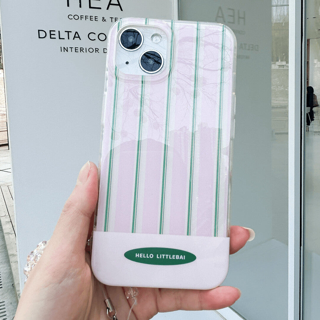 Pink Stripes Phone Case - LB0009IMD
