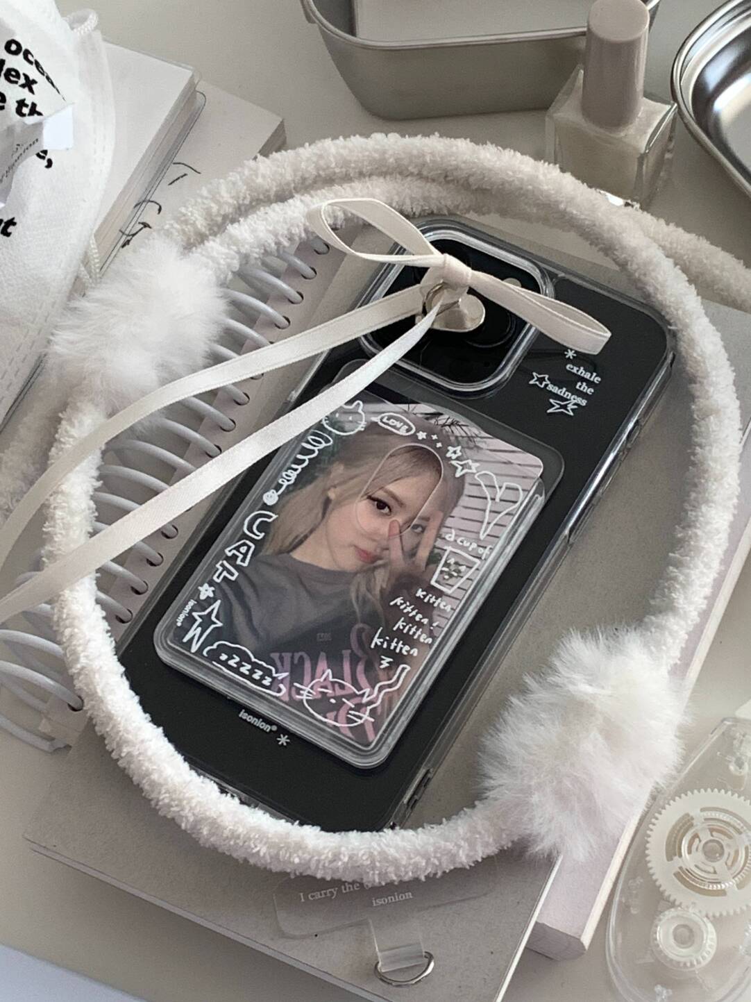 Transparent Minimalist Phone Case with Detachable Card Holder MagSafe - BYY