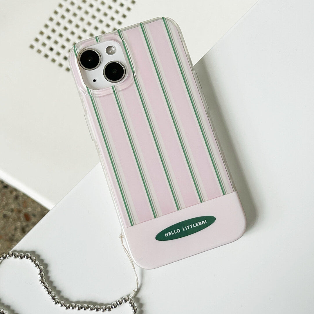 Pink Stripes Phone Case - LB0009IMD