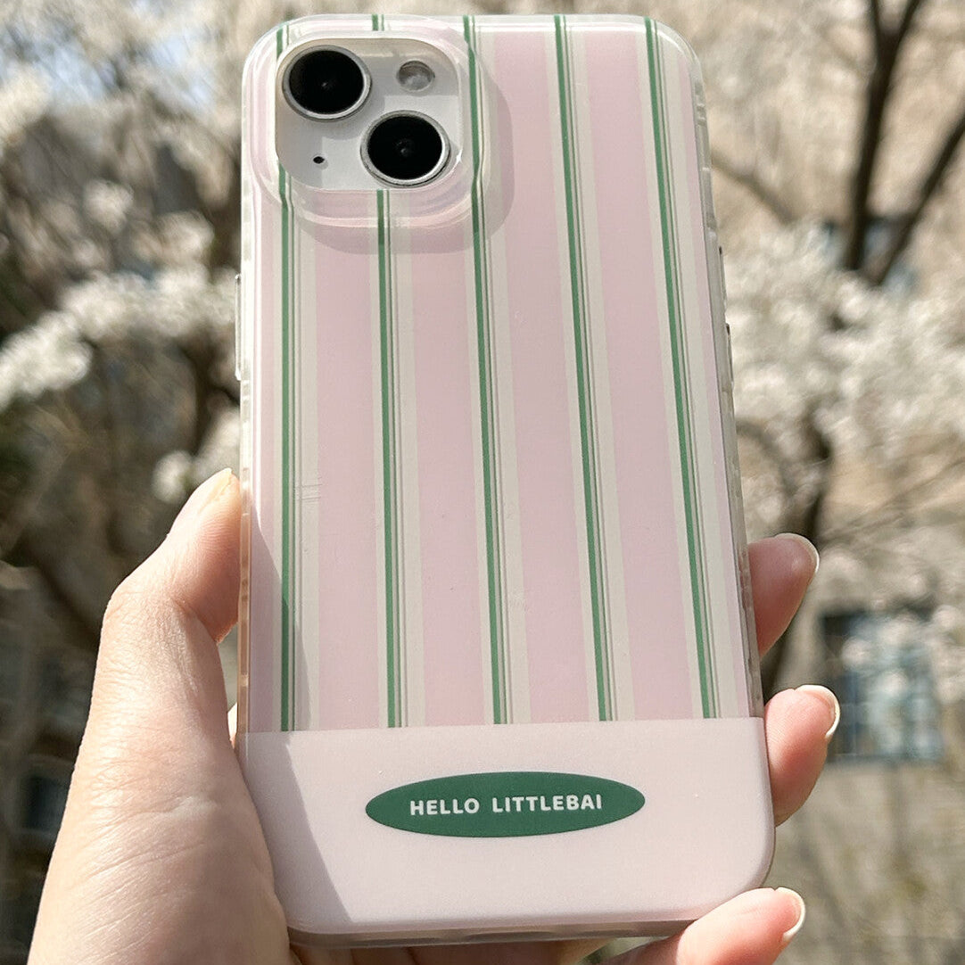 Pink Stripes Phone Case - LB0009IMD