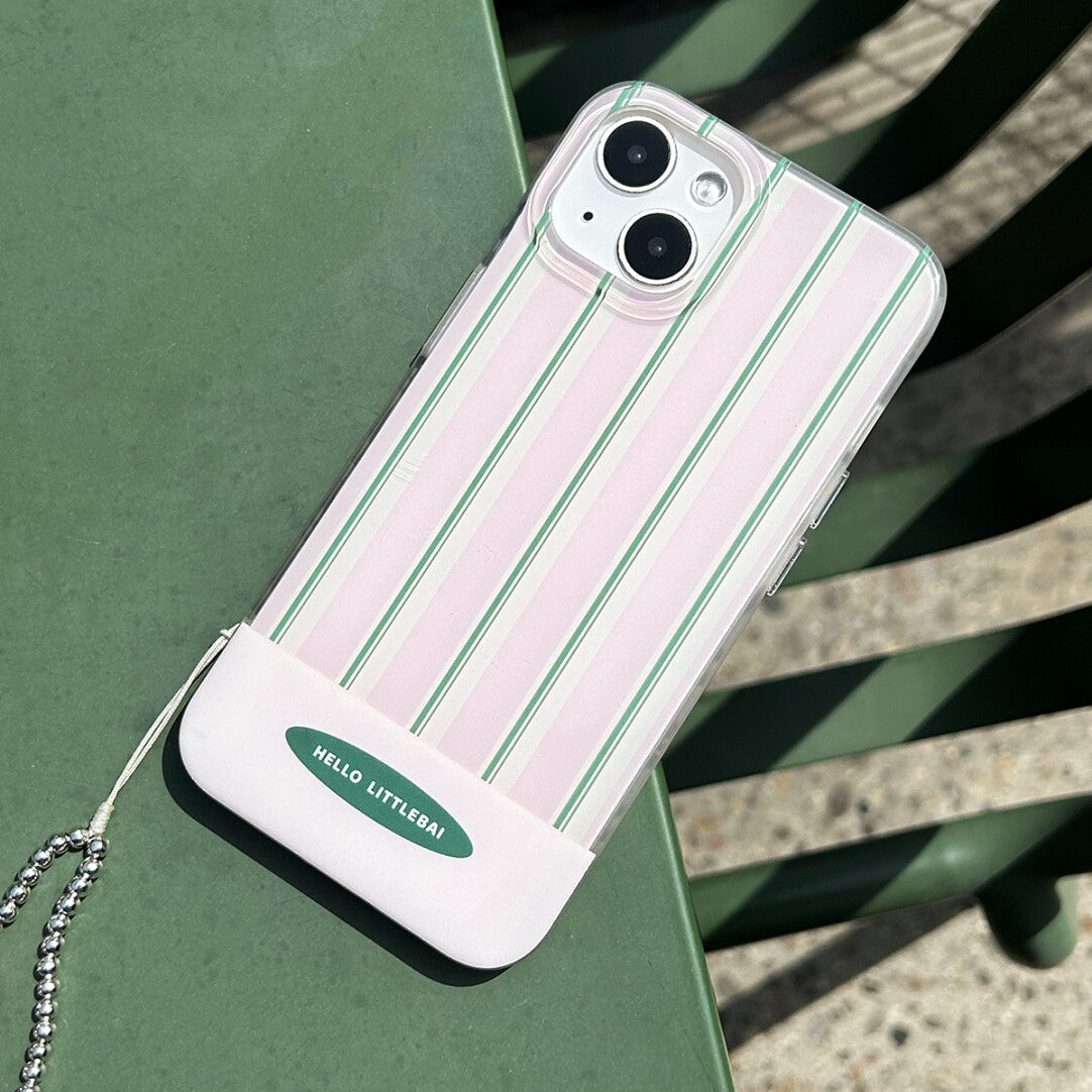 Pink Stripes Phone Case - LB0009IMD