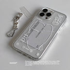 Hakuna Matata Clear Phone Case with Fine Glitter MagSafe - BYY