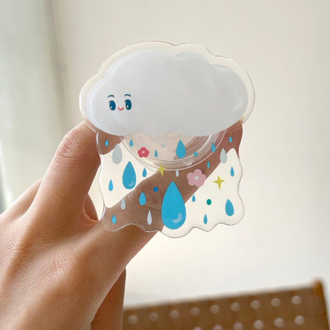 Rainy Cloud Airbag Phone Stand - LB0002ACY