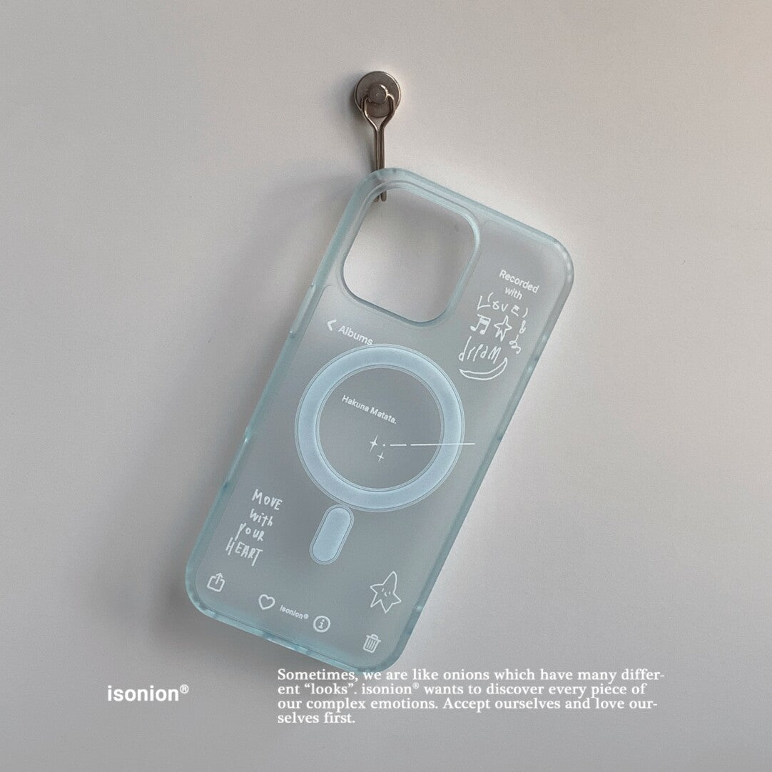 Acrylic Colorful Transparent Phone Case MagSafe - BYY
