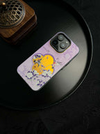 Chinoiserie "Double Happiness" Magpie Laser Metallic Phone Case-YX