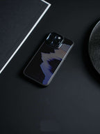 Muted Blue Shore Minimalist Silicone Phone Case-CHO