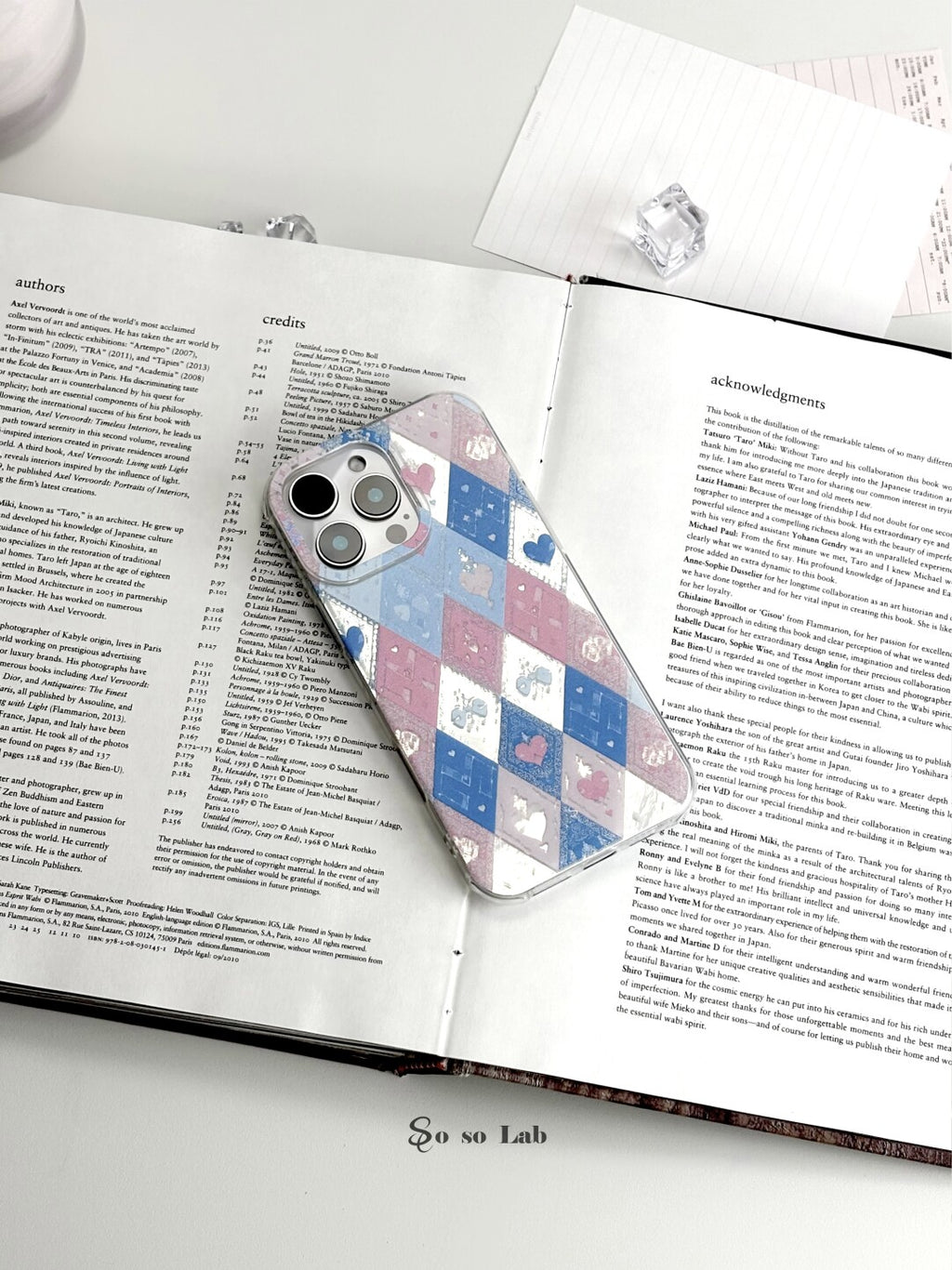 Artistic Metallic Luster Heartbeat Rhombus Phone Case IMD-SSL