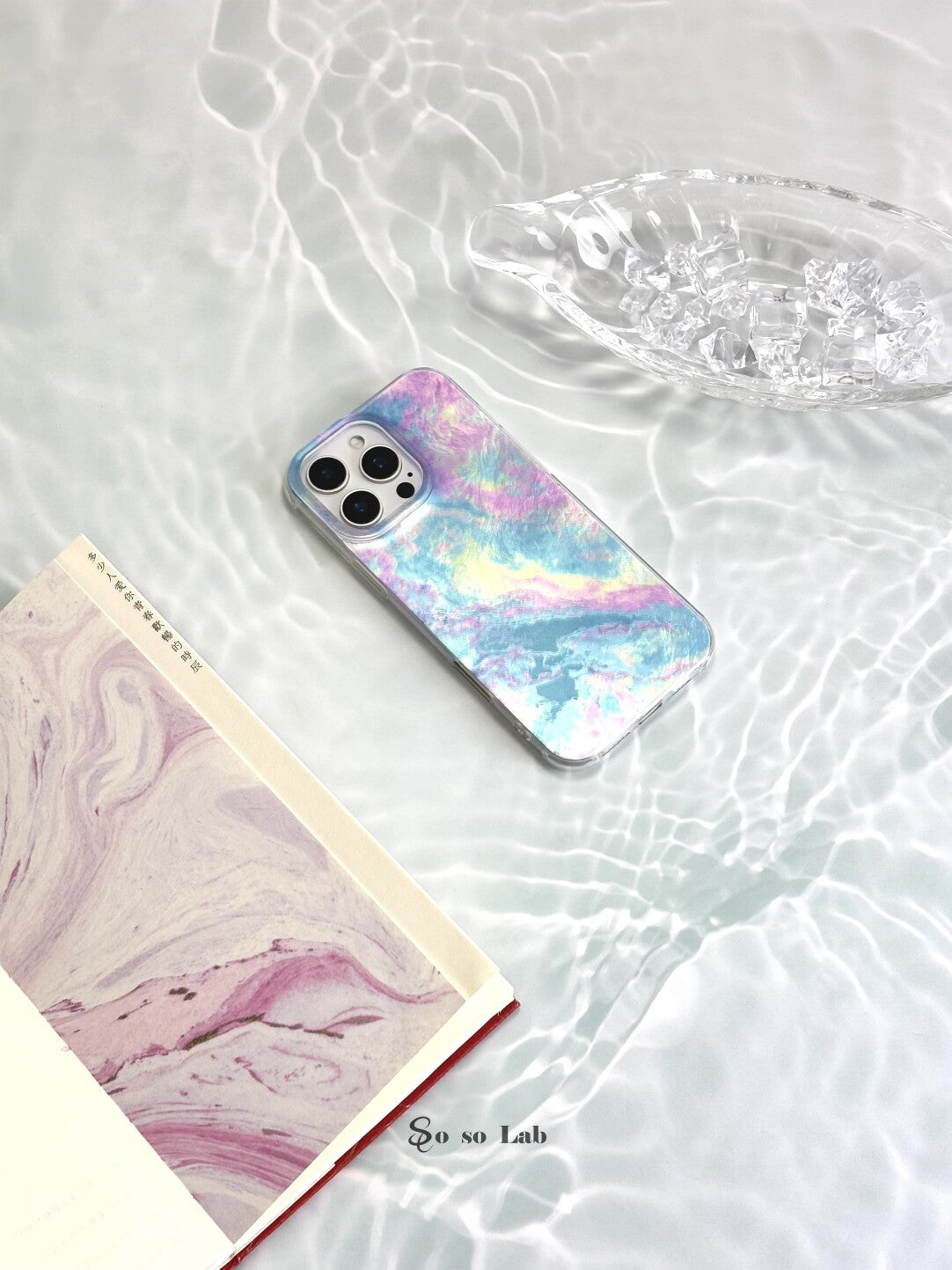 Artistic Metallic Luster Dreamy Tide Phone Case IMD-SSL