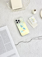 Artistic Metallic Luster Migratory Bird Phone Case Chinoiserie IMD-SSL