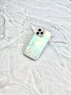 Artistic Metallic Luster Abstract Ripples Phone Case IMD-SSL