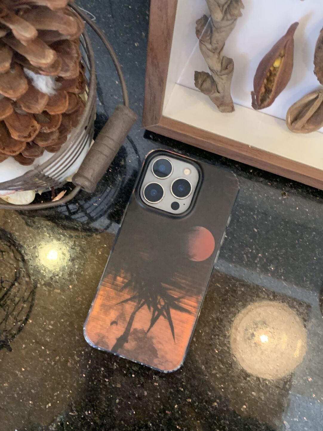 Sunset Silhouette IMD Phone Case-YSH