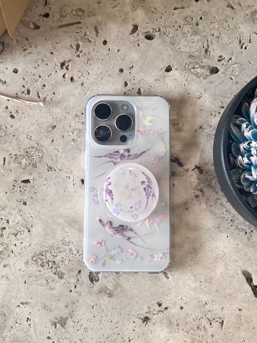Chinoiserie Spring Swallows & Floral IMD Phone Case-YSH