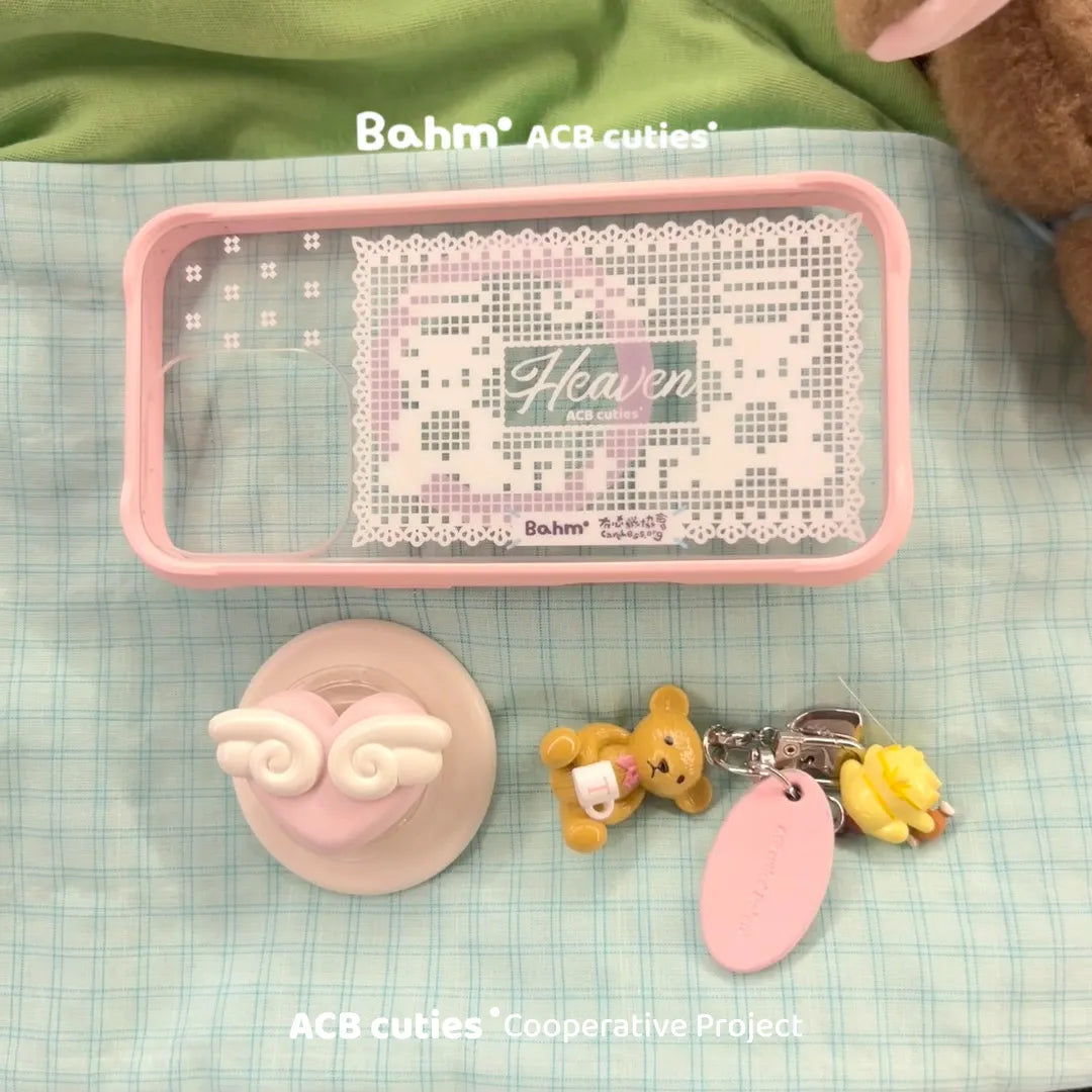 Lace Bear Phone Case - BAM007IMD