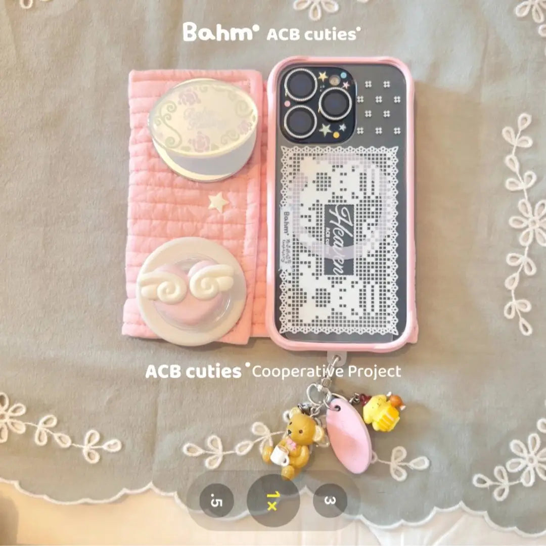 Lace Bear Phone Case - BAM007IMD