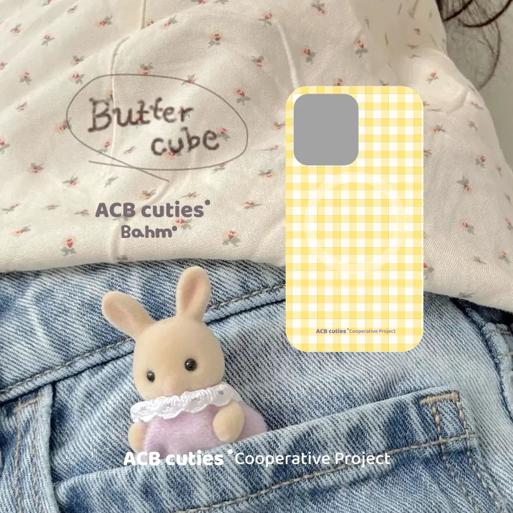Butter Plaid Phone Case - BAM008IMD