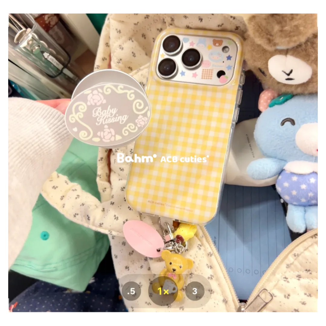 Butter Plaid Phone Case - BAM008IMD