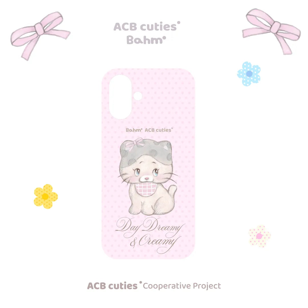 Pastel Pink Kitten Phone Case - BAM003IMD