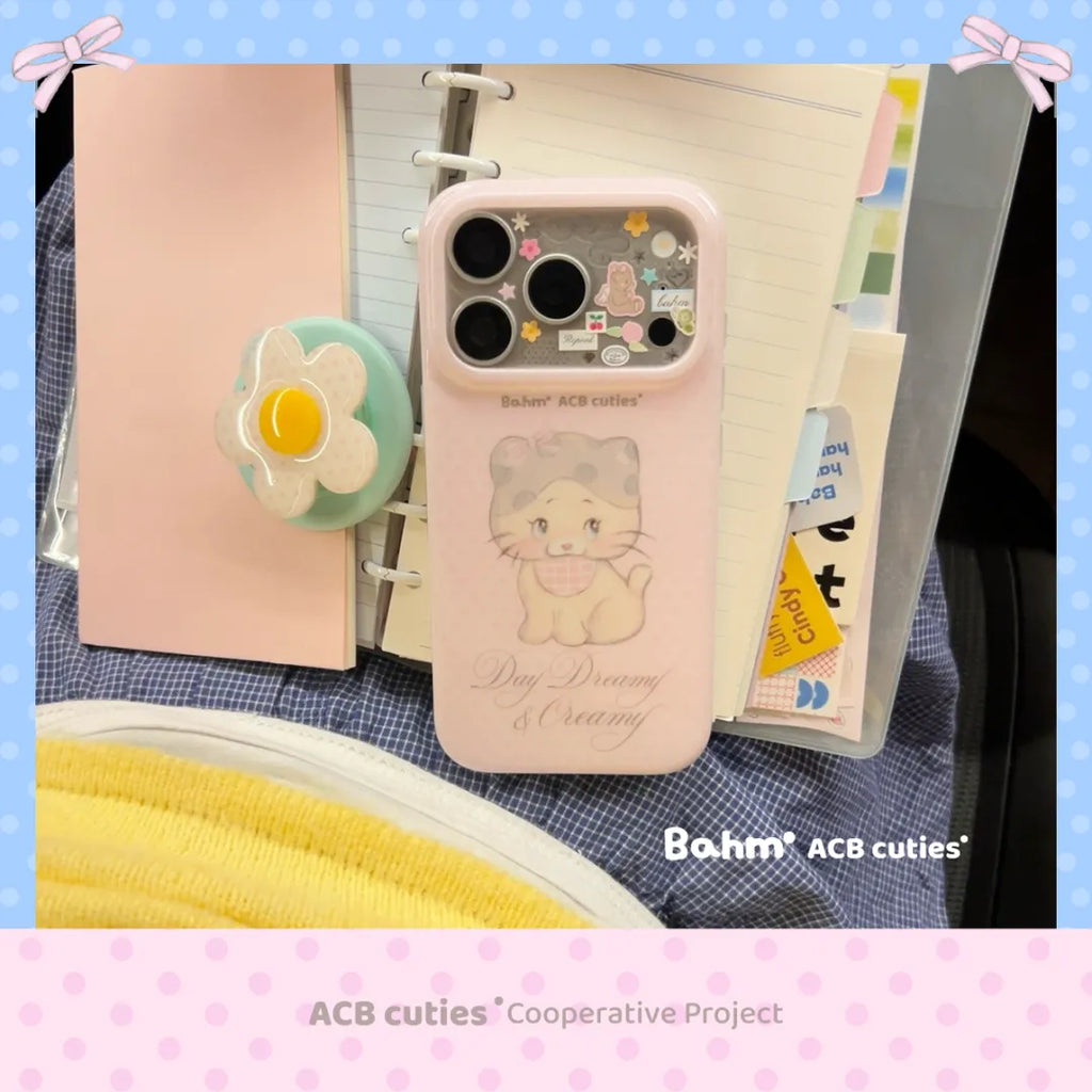 Pastel Pink Kitten Phone Case - BAM003IMD