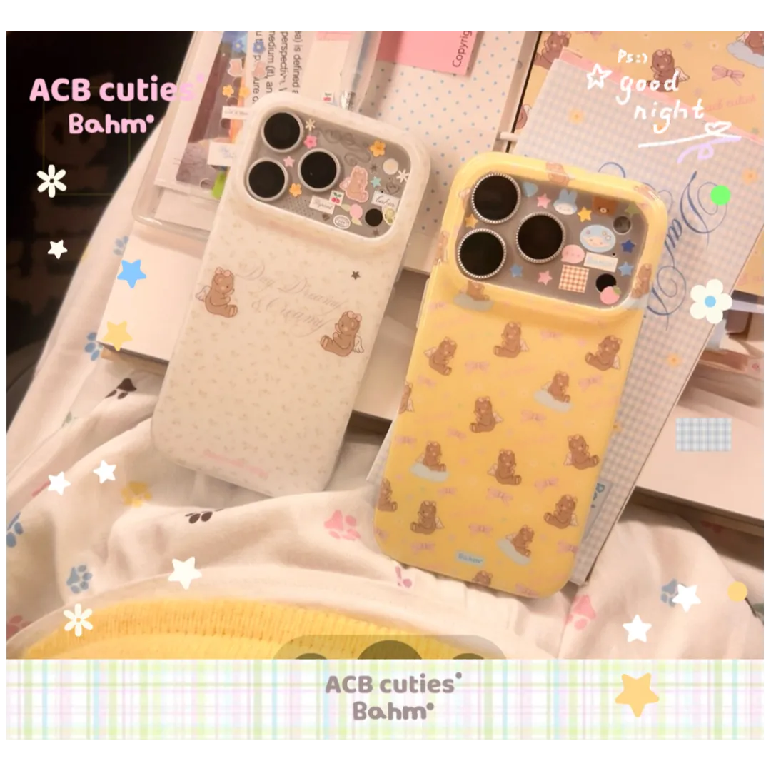 Creamy Bear Phone Case - BAM006IMD