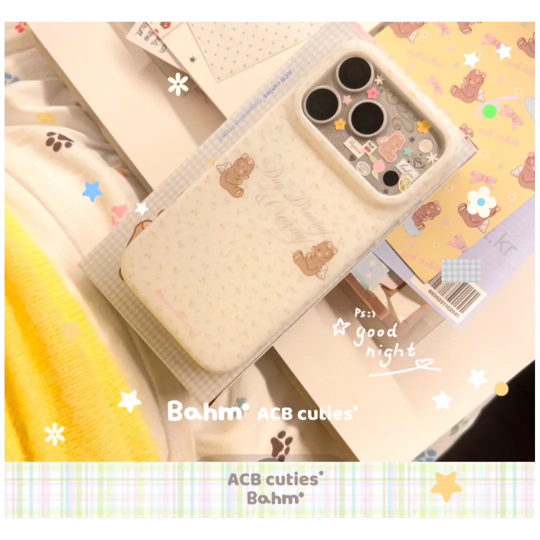 Creamy Bear Phone Case - BAM006IMD