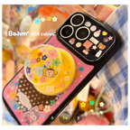 Floral & Kitten Mirror Phone Case - BAM004PC