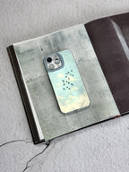 Artistic Metallic Luster Flying Birds Phone Case Chinoiserie IMD-SSL