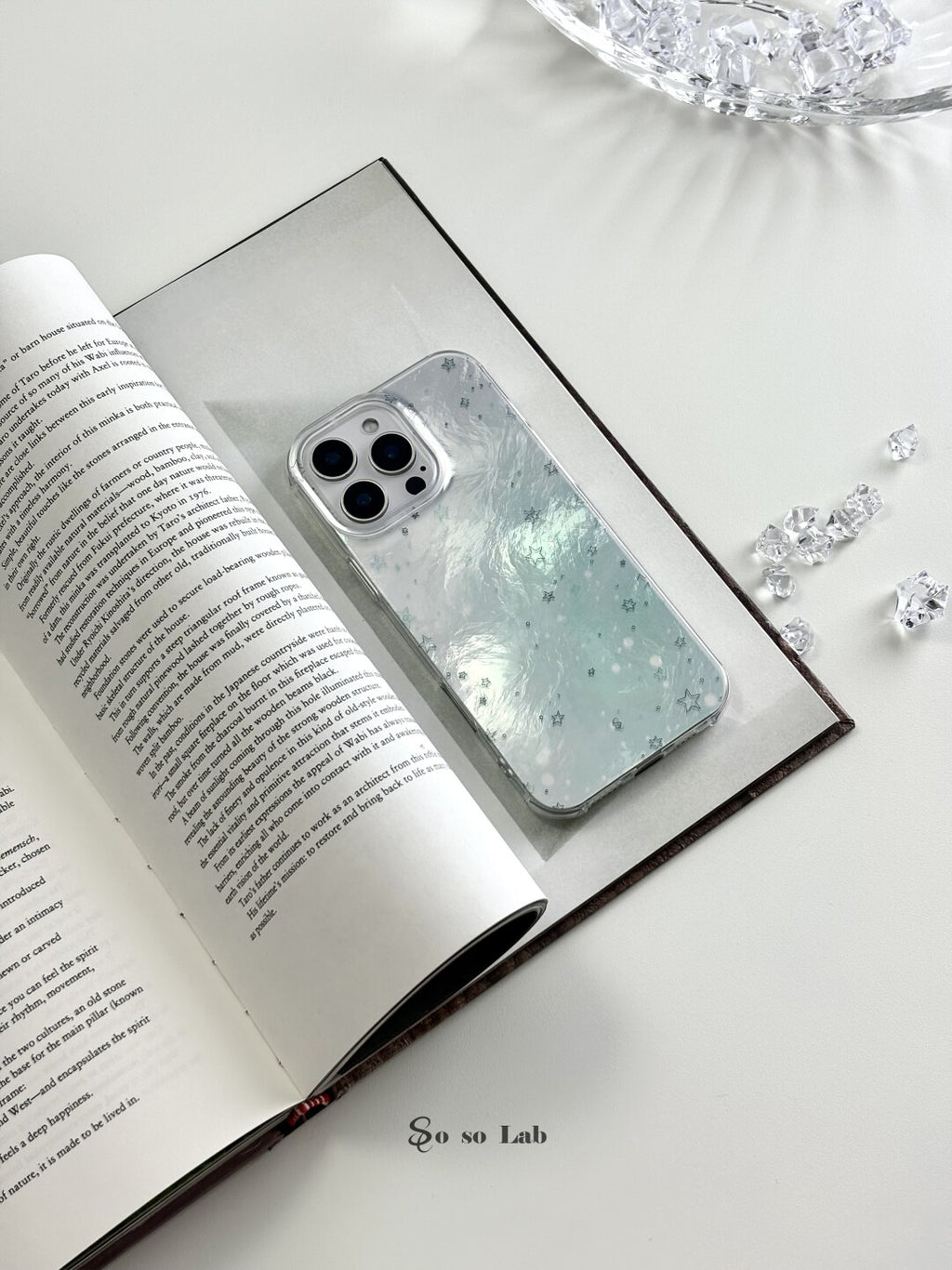 Artistic Metallic Luster Star-Seeker Phone Case Chinoiserie IMD-SSL