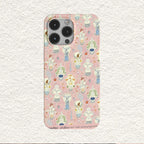 Whimsical Pastel Botanical Vases Film Printed Phone Case-GY